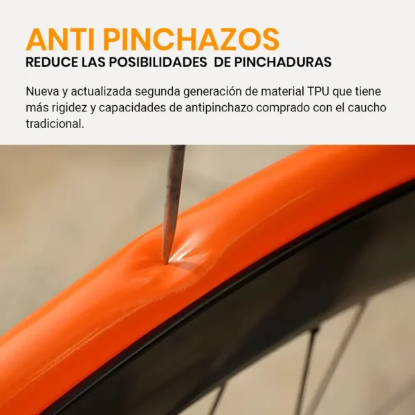 Neumáticos TPU 28g | THINKRIDER ACCESORIOS Bicigangas® - Pedalea sin parar