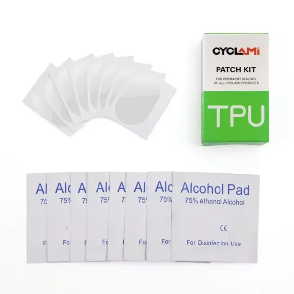 Kit de parches para neumáticos TPU | CYCLAMI ACCESORIOS Bicigangas® - Pedalea sin parar